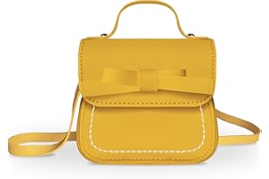 Mayplous Sac à bandoulière pour filles Petits enfants Sac à main avec fleur Mini sac à monnaie Sac à main Petit portefeuille pour enfant en bas âge 2-5 ans Hauteur 80-110cm / 31.5"-43.3"