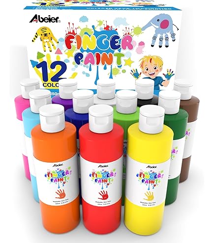 ziyahi 10/20 Pcs Pinceau de Peinture pour Enfants Aquarelle Acrylique Fournitures de Peinture à l'Huile Rond Plat