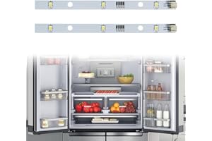 BNOYONERAS 2 Pezzi Striscia LED per Frigorifero, Luce Frigorifero, Illuminazione a LED per Frigorifero, Strisce Luminose a LED per Frigorifero RONGSHENG/HISENSE E349766 MDDZ-162A 1629348 DC12V 2W