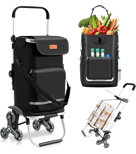 Gimi Tris Boodschappentrolley, Waterafstotende Tas, 3 Wielsysteem Inhoud 52 Liter Maximale Belasting 30 Kg Frame Staal Kunststof Boodschappentas Polyester Kleur Antraciet 663124903