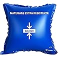 Veddelholzer XXL 120 x 120 cm, cuscino d'aria per piscina invernale copertura. Accessorio perfetto per baldacchino, in invern