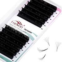 LZM Wimpern-Fans 0.05 D-Curl – Fertige Fächer Für Volumen-Looks 11-15mm