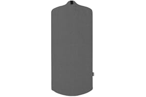 Brabantia - Deska do prasowania parowego Linn - Wyjmowane akcesoria do parowej deski Linn - Odporna na ciepło - Łatwiejsze Prasowanie z Parownicami Ręcznymi - Oszczędność miejsca - 97cm - Pepper Black