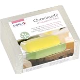 GLOREX 6 1600 121 – Glycerin Soap Eco Clear Neutral Base for Skin Dermatologically Tested 100% Vegan Block of 500 g as a Base