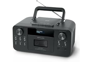 MUSE M-182 RDC Radio Cassette CD Grabador Bluetooth