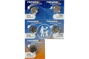 Renata - Batteria singola per orologio, prodotto svizzero, 394 o SR936SW o AG9 1,5 V