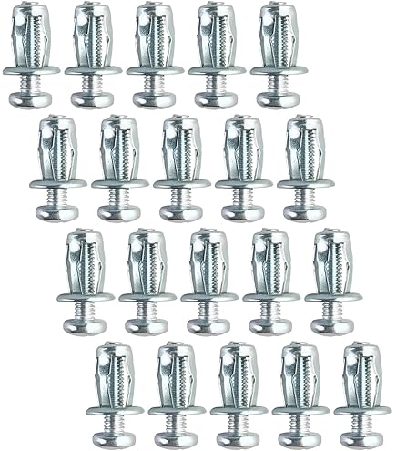 20 Ancore Molly Per Cartongesso - Fissaggi Robusti In Acciaio Zincato Per Mensole, Quadri E Lampade - Foto 3