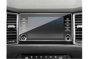 SXCY per Skoda Karoq Pellicola Protettiva, Compatibile con Skoda Karoq 2017-2023 Amundsen 8" touchscreen Protezione Schermo in Vetro Temperato, 9H Antigraffio Anti Impronta