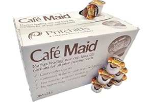 AB.GROCERIES 115x Café Maid Luxury Coffee Creamer Long Life Individual Portions Pots Jiggers Lakeland