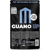 UP NUTRIENTS Fertilizer GUANO UP de Murcielago 100% Natural 1kg | Natural Fertilizer with Dolomite Lime | Plants and Crops |