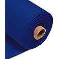 100% Cotton Fabric 60 Inch 150cm Wide 150GSM Material for Sewing, Dressmaking, Quilting, Curtain Linings, Pillowcases & Totes Fabric by The Half Metre by Discount Fabrics LTD(Royal Blue, 10m)