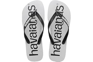 Havaianas - Top Logomanía, Chanclas Cómodas, Duraderas y Ligeras, Suela con Logo en Grande, Adultos Unisex