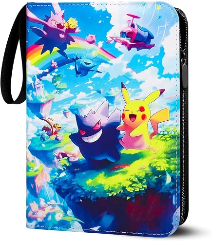 Álbum De Cartas Coleccionables Con Cremallera – 52 Hojas, 936 Fundas, Impermeable PU, Para TCG, MTG, Deportivas Y Más