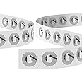 Etiqueta NFC,Tarjetas NFC De Redondas,Tarjetas NFC 215 15PC NFC Tags 504 Bytes De Memoria Etiquetas NTAG215 Compatibles Con Todos Los Teléfonos Y Dispositivos Habilitados Para NFC(25 Mm