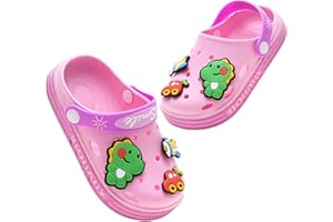 ZYLDK Fille Garçon Chaussons de Jardin Unisexes pour Enfants Pantoufles d'été antidérapantes Enfants Sabots et Mules Chaussons de Jardin douillets Maison Chaussures de Jardin