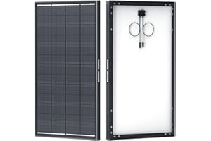 Renogy Panel solar ShadowFlux de 200 W antisombreado tipo N, módulo fotovoltaico de 200 W, 12 V, 25%, panel solar de alta eficiencia para caravanas, casas, balcones, barcos, techos agrícolas