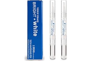 Venus Visage Award Winning Teeth Whitening Gel Pen - 2 Pack Teeth Whitening Kit - 20+ Uses - Professionally Formulated - Low Sensitivity Stain Remover - Mint Flavour, 0.07 fl oz/2 ml Each
