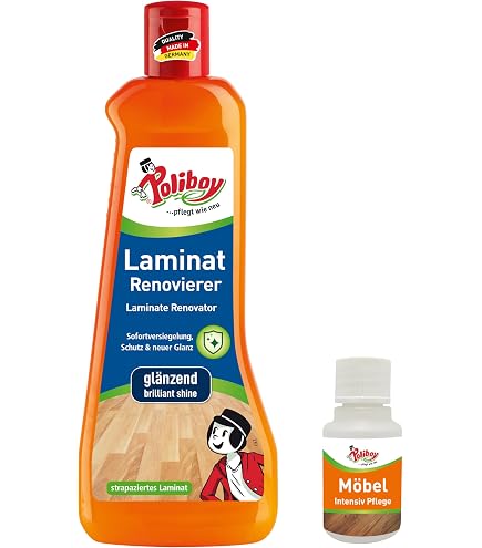 Poliboy - Grundreiniger für wasserfeste Böden - Ideal als Vorbehandlung für Renovierer - Bodenreinigung - Einzeln - 500ml