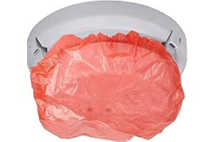 ZZLBZN 10Pcs Small Smoke Alarm Dust Cover,Smoke Detector Dust Cover,Fire Alarm Dust Cover,Reusable Dust Covers To Protect Smoke Alarms During Renovation Work or Decorating for Commercial Building Or Home Use