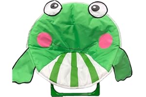 just4baby Kids Children Foldable Bedroom Play Room Moon Chair Moonchair Green Frog Design