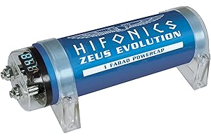 Hifonics ZXE1000-1 Farad Powercap 1F kondensator do stabilizacji napięcia instalacji CarHifi w samochodzie Elko Zeus