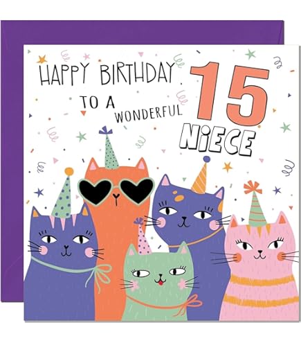 Great-Granddaughter 15th Birthday Card - Special Thoughts