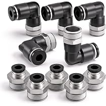 2 Wege Ventil 1 Zoll 10 PCS 1/2" PUSH FIT X 3/8" OD COMPRESSION ANGLE VALVE, 1/4TURN Kugelhahn Pressfitting
