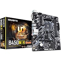 Gigabyte Motherboard AMD AM4 B450M H D4 M-ATX