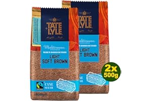 TATE & LYLE Tate + Lyle (Light Soft Brown Sugar 2 x 500g)