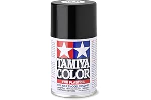 Tamiya TS14 Noir brillant, bombe de peinture 100 ml