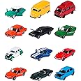 Majorette Vintage Assortment, Vintage Cars, Vintage Cars, Metal Toy Car, Miniature Vehicles, Freewheel, Suspension, Delivery: 1 Piece, Random Selection, 6 Different Models, 7.5 cm