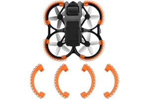 CRAZNICK Protecteur d'hélice pour DJI Avata Anneau de Protection Anti-Collision Protecteurs d'impact pour DJI Avata Accessoires Noir