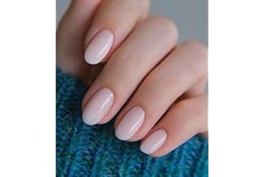 ‎JMEOWIO JMEOWIO Nagelfolie UV Härtend Milchweiß Rosa UV Gel Nail Strips Nagelsticker Nagelaufkleber Nail Art Dekoration Nageldesign Zubehör