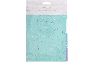 Filofax - Divisori per quaderni, formato A5, ricaricabile, expressions