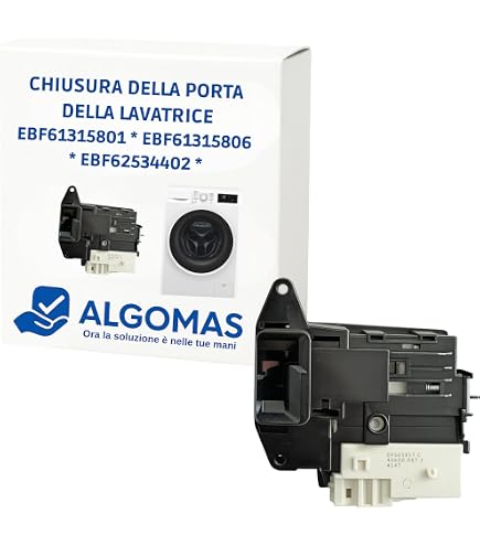 Nasello gancio chiusura oblò MFG63099101 MFG62579001 per lavatrice LG - Rossi Ricambi