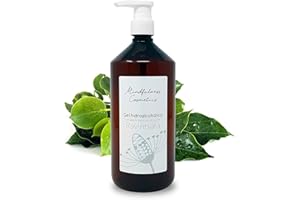 Essenciales - Gel Hidroalcóholico Desinfectante manos con Aceites Esenciales 100% puros (Aceite Esencial Ravintsara, 1 Litro)