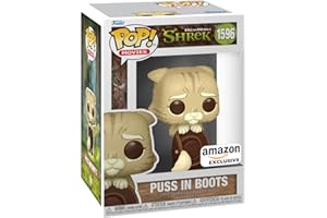 Funko Pop! Filmy: DreamWorks 30th Anniversary - Shrek, Kot w butach Brązowe, Wyłącznie w Amazon