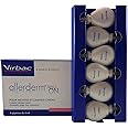 Virbac Allerderm Spot-On Pack of 6 x 4 ml Skin Care Pipettes for Dogs (+10 kg) to Support Dermatological Treatment