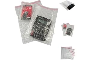 Wellpack Europe Bubble Wrap Pouches Bags Envelopes Packaging Mailers (Small (4x5" / 10x14cm), 10)