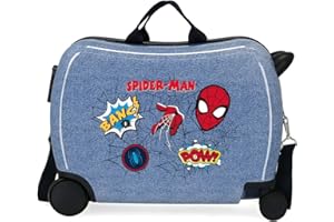 Marvel Spiderman Denim, blu, Valigia per bambini