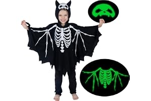 Sincere Party Barn skelett kostym glöd i mörkret skelett Halloween skelett kostymer för pojkar och flickor