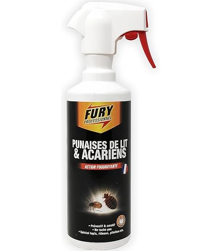 Insecticide Protecta Spécial Punaises De Lit - 500 Ml, à Base De Pyrèthre - Action Choc Et Rémanence 7-10 Jours - Traite Jusqu'à 10 M²