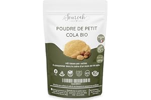 SOURÉAH Poudre de Petit Cola 100g – Énergisant Naturel, Tonus & Vitalité – 100% Pur & Naturel – Idéal Infusion, Smoothies, Remèdes Traditionnels – Vegan – Sans Additifs