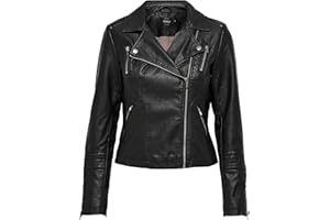 ONLY Veste en Similicuir ONLGEMMA Veste en Similicuir