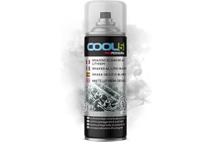COOL5 Vitt litiumfett - Vitt litiumfett i sprayform, långvarigt smörjmedel 400 ml