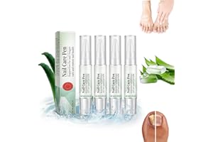 CFYYFC Health Routin Nail Care Pen - Das Original, Nail Care Pen Nagelpilz Stift Österreich, Kosmetische Pflege Bei Nagelpilzinfektion, Nagelwachstum FöRdern Mit Teebaumöl, Vitamin E & Aloe Vera (4 Stück)…
