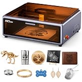 Creality Falcon A1 10 W lazer grav&uuml;r makinesi, hava destekli lazer kesici, HD kamera konumu, ahşap, metal, akrilik i&ccedil;in birin