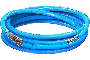 Auprotec® Pneumatics Tuyau à air comprimé - Jeu de Tuyau + Würth raccord de sécurité Choix: (10m mètre, Ø intérieur 9mm)