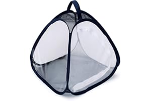 RESTCLOUD Mini Butterfly Habitat, Insect Mesh Cage, Bug Terrarium Pop Up 11" x 11" Tall