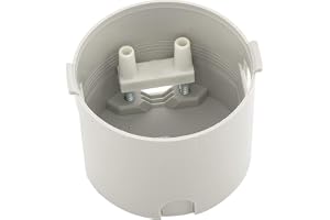 Berker 91820 Integro kontaktskyddsdosa 1-fack, grå, 1x installationsbox 45 mm
